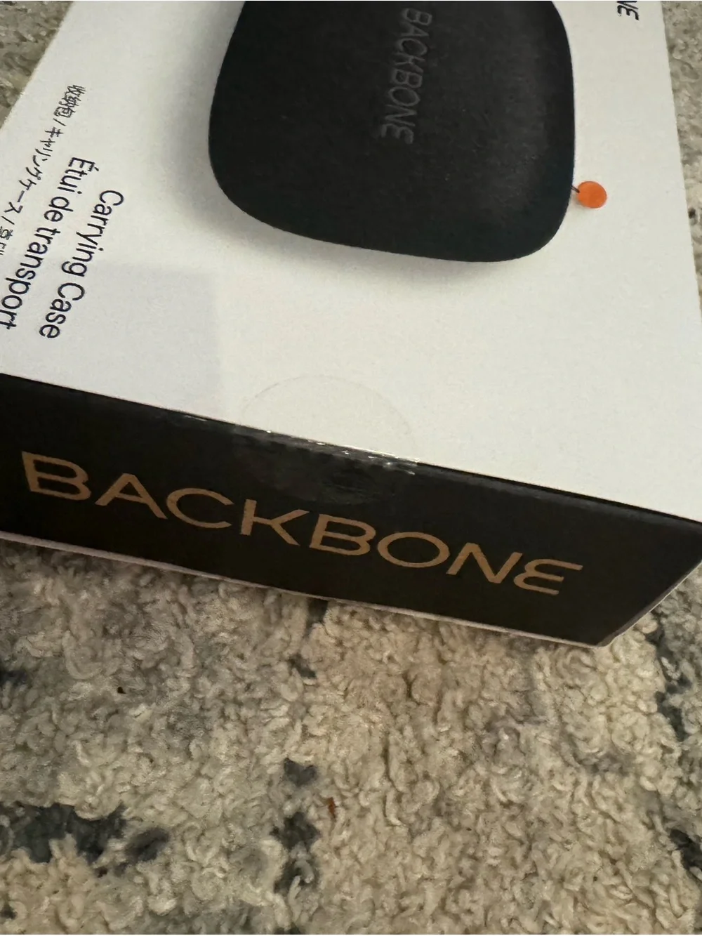 Backbone Carrying Case - Black brand new NIB NWT